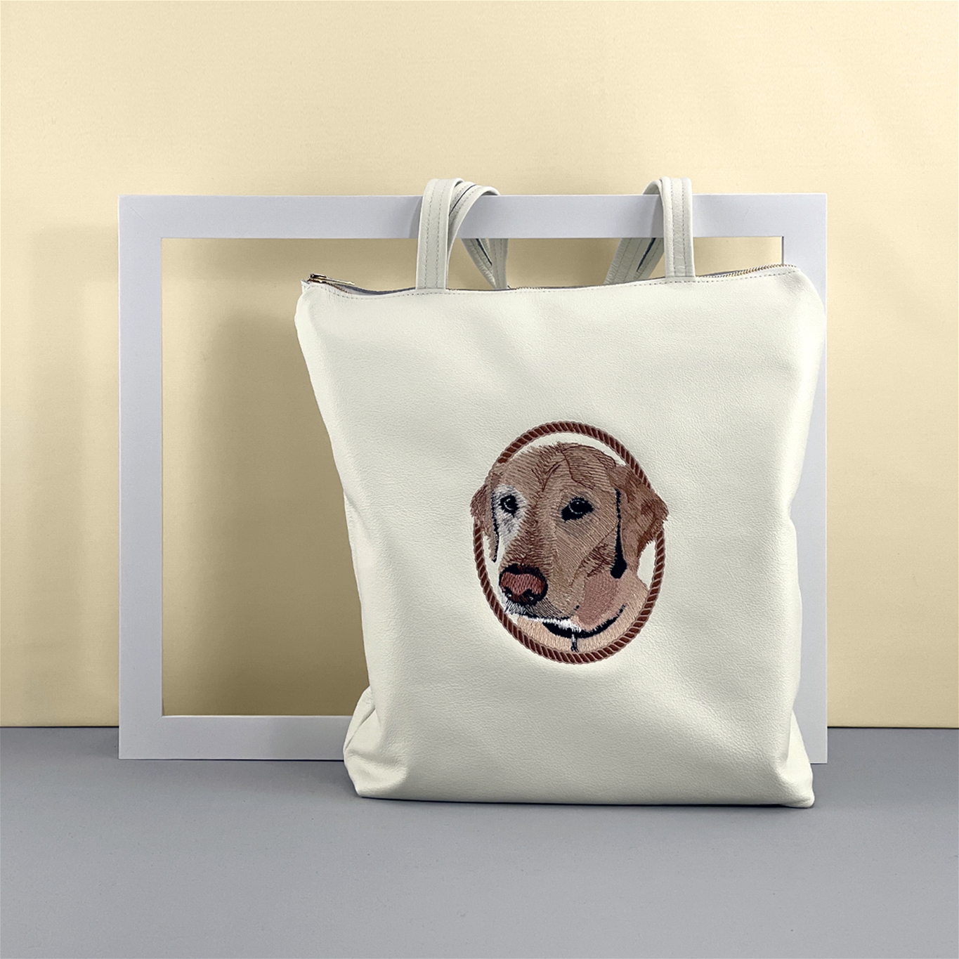 Pet Portrait Tote Bag – Paint & Paws