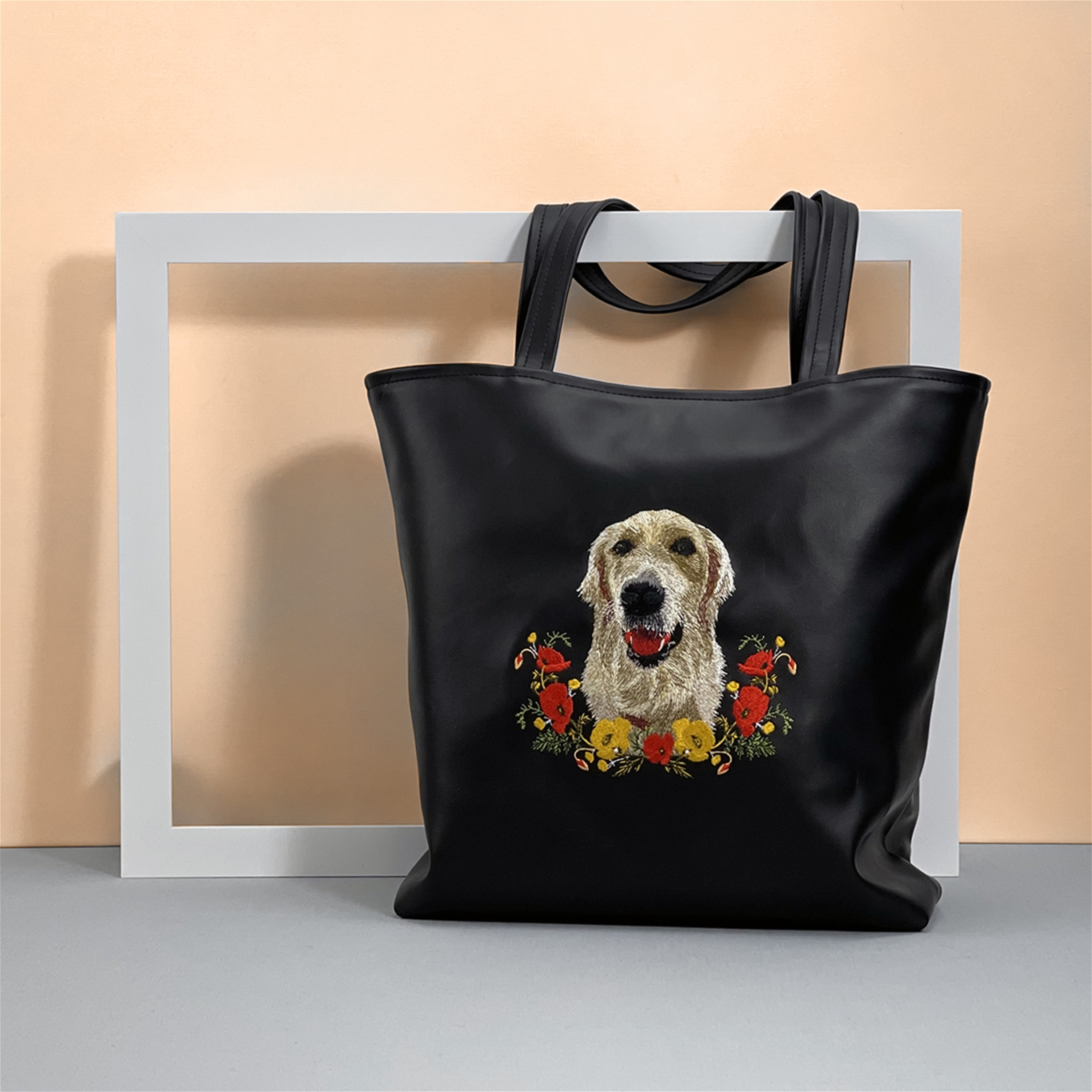 A Touch of Pets Sadie Pet Portrait Tote Bag